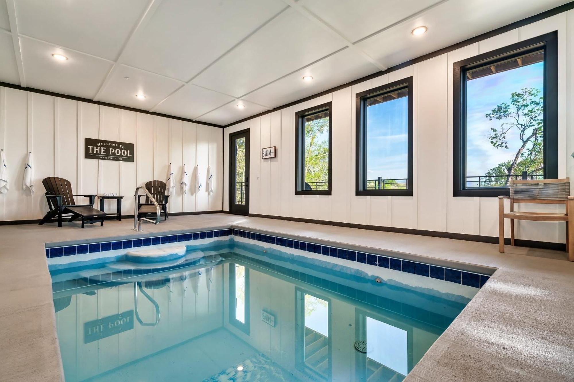 Halle Beary By Avantstay Indoor Pool Hot Tub Sunset Views Sevierville Eksteriør billede
